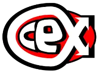 CeX Logo Rich black